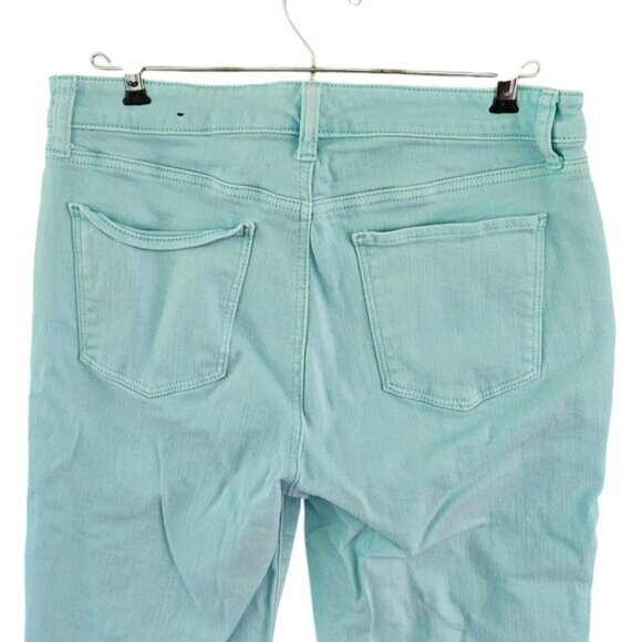Talbots Flawless Pedal Pusher Capris Size 6 Light Blue - Picture 6 of 7